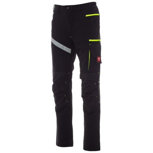 SPODNIE ROBOCZE NEXT 4W SUMMER - CZARNY-CZARNY