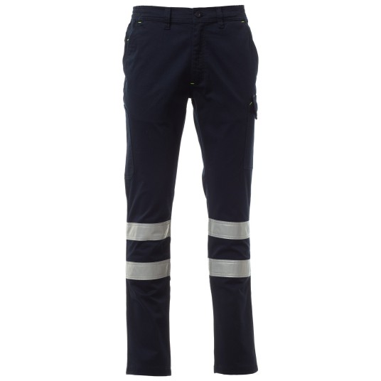 SPODNIE ROBOCZE POWER STRETCH REFLEX - GRANATOWY