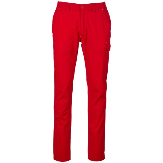 SPODNIE ROBOCZE POWER STRETCH SUMMER - CZERWONY