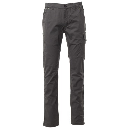 SPODNIE ROBOCZE POWER STRETCH SUMMER - ZADYMIONY