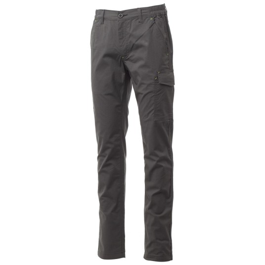 SPODNIE ROBOCZE POWER STRETCH SUMMER - ZADYMIONY