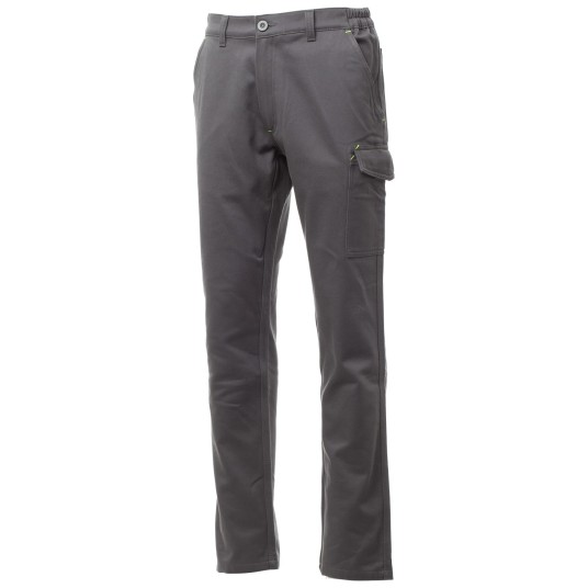 SPODNIE ROBOCZE POWER WINTER - ZADYMIONY