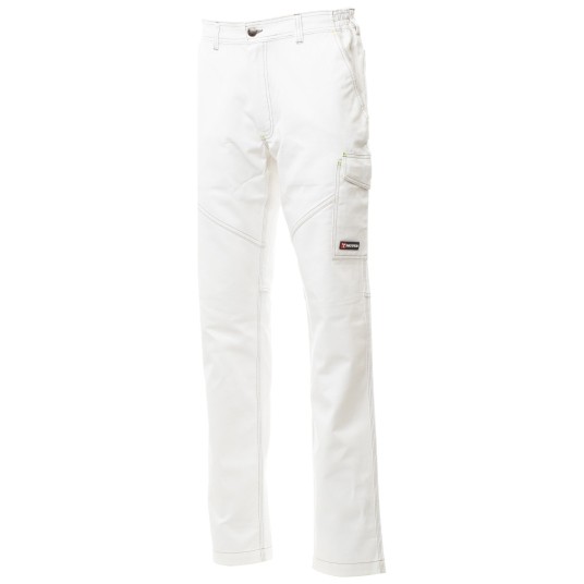 SPODNIE ROBOCZE WORKER - BIAŁY
