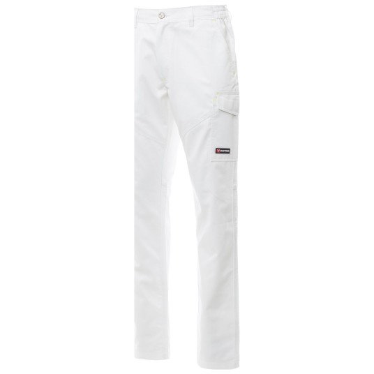 SPODNIE ROBOCZE WORKER PRO - BIAŁY