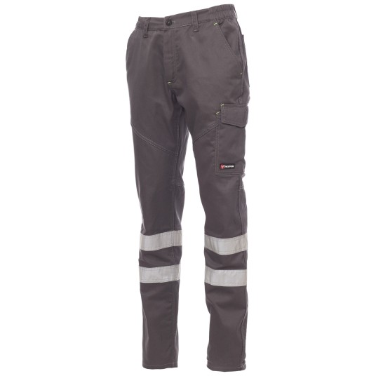 SPODNIE ROBOCZE WORKER REFLEX - ZADYMIONY