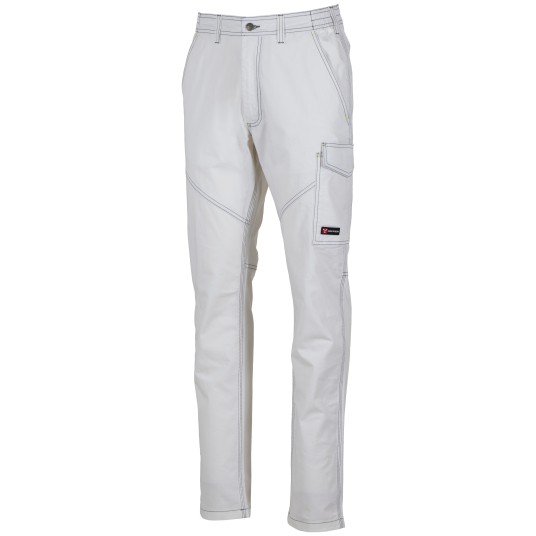 SPODNIE ROBOCZE WORKER STRETCH SUMMER - BIAŁY
