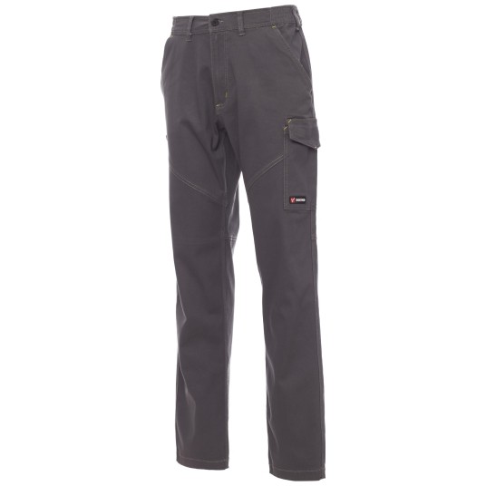 SPODNIE ROBOCZE WORKER STRETCH - ZADYMIONY