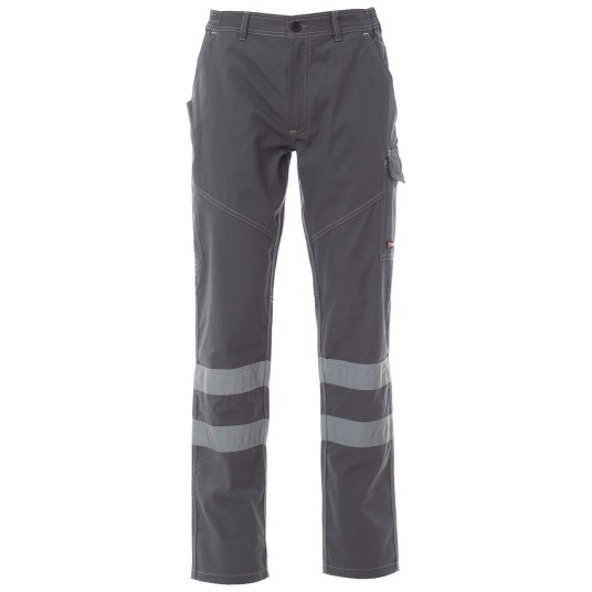 SPODNIE ROBOCZE WORKER SUMMER REFLEX - ZADYMIONY