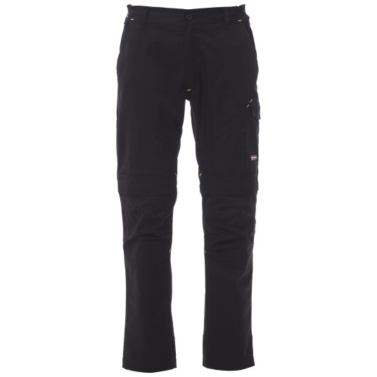 SPODNIE ROBOCZE WORKER TECH - CZARNY-CZARNY