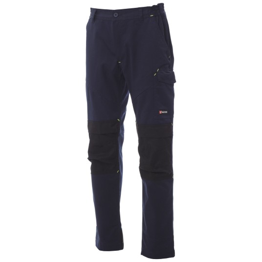 SPODNIE ROBOCZE WORKER TECH - GRANATOWY-CZARNY