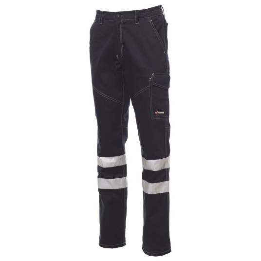 SPODNIE ROBOCZE WORKER WINTER REFLEX - GRANATOWY