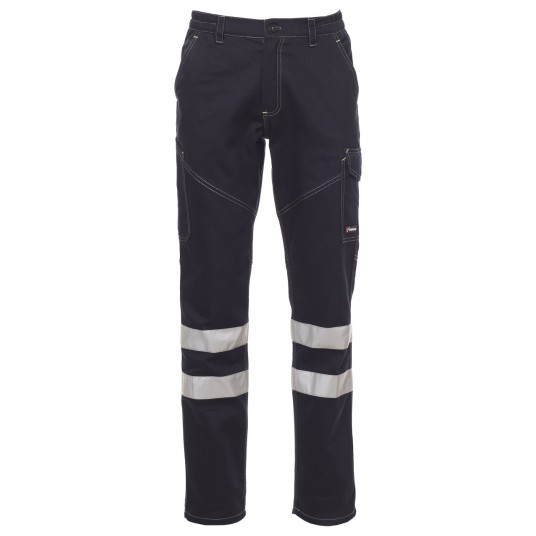 SPODNIE ROBOCZE WORKER WINTER REFLEX - GRANATOWY