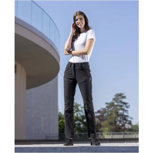 SPODNIE SOFTSHELLOWE DAMSKIE ARDON CITYCONIC - CZARNY