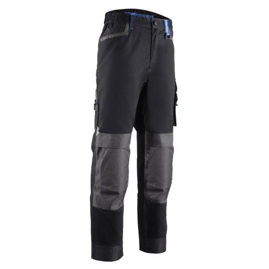 SPODNIE STRETCH COVERGUARD TELICA - CZARNY-NIEBIESKI