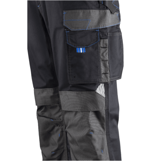 SPODNIE STRETCH COVERGUARD TELICA - CZARNY-NIEBIESKI