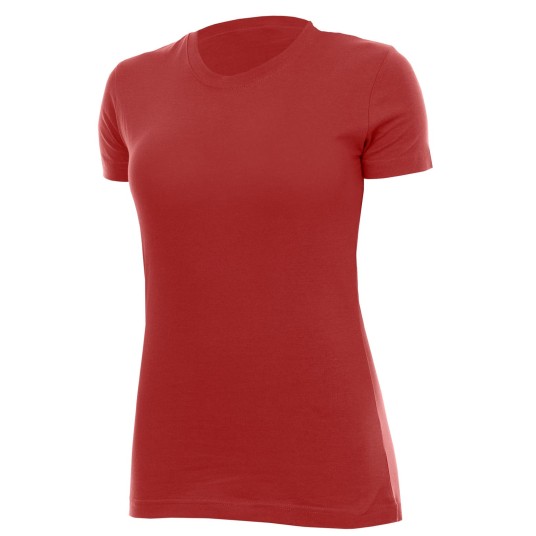 T-SHIRT DAMSKI ARDON®LIMA - CZERWONY