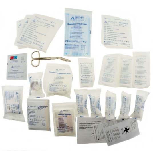 WKŁAD DO APTECZKI DIN13164-2022