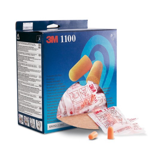 ZATYCZKI 3M 1100 BEZ SZNURKA (200PAR) KARTON