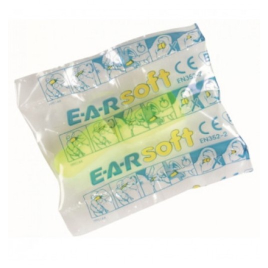 ZATYCZKI 3M EAR SOFT YELLOW NEONS (250PAR)