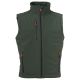 BEZRĘKAWNIK SOFTSHELL CREEK VEST LITE PAD - LEŚNA ZIELEŃ-CZARNY
