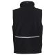 BEZRĘKAWNIK SOFTSHELL CREEK VEST PAD - CZARNY-CZARNY