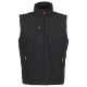 BEZRĘKAWNIK SOFTSHELL CREEK VEST ULTRALITE PAD - ANTRACYTOWY-CZARNY
