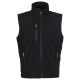 BEZRĘKAWNIK SOFTSHELL CREEK VEST ULTRALITE PAD - CZARNY-CZARNY