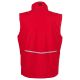 BEZRĘKAWNIK SOFTSHELL CREEK VEST ULTRALITE PAD - CZERWONY-CZARNY