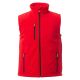 BEZRĘKAWNIK SOFTSHELL GALE VEST PAD - CZERWONY-CZARNY