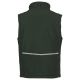 BEZRĘKAWNIK SOFTSHELL STREAM VEST PAD - LEŚNA ZIELEŃ-CZARNY