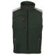 BEZRĘKAWNIK SOFTSHELL STREAM VEST PAD - LEŚNA ZIELEŃ-CZARNY