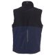BEZRĘKAWNIK SOFTSHELL WISE VEST LITE PAD - GRANATOWY-CZARNY
