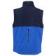 BEZRĘKAWNIK SOFTSHELL WISE VEST LITE PAD - KRÓLEWSKI NIEBIESKI-GRANATOWY