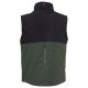 BEZRĘKAWNIK SOFTSHELL WISE VEST LITE PAD - LEŚNA ZIELEŃ-CZARNY