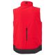 BEZRĘKAWNIK SOFTSHELL WONDER VEST LITE PAD - CZERWONY-CZARNY