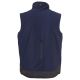 BEZRĘKAWNIK SOFTSHELL WONDER VEST LITE PAD - GRANATOWY-KRÓLEWSKI NIEBIESKI