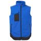 BEZRĘKAWNIK SOFTSHELL WONDER VEST LITE PAD - KRÓLEWSKI NIEBIESKI-GRANATOWY