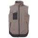 BEZRĘKAWNIK SOFTSHELL WONDER VEST LITE PAD - ZADYMIONY-CZARNY