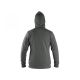 BLUZA CXS HARRISON MĘSKA - SZARO-CZARNY