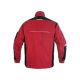 BLUZA CXS STRETCH MĘSKA - CZERWONY-CZARNY