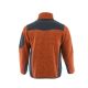 BLUZA MELANŻOWA DZIANINOWA COMFORT PLUS POMARAŃCZOWY ODBLASKOWY