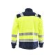 BLUZA MULTI PRO 6 W 1 ZÓŁTY ODBLASKOWY