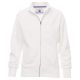 BLUZA NA ZAMEK CLASS+LADY - BIAŁY
