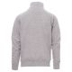 BLUZA NA ZAMEK KRÓTKI CANADA MELANGE - SZARY MELANŻ