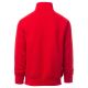 BLUZA NA ZAMEK KRÓTKI CARSON - CZERWONY