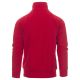 BLUZA NA ZAMEK KRÓTKI MIAMI+ - CZERWONY