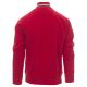 BLUZA NA ZAMEK NAZIONALE - CZERWONY-WŁOCHY