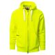BLUZA NA ZAMEK Z KAPTUREM DALLAS+ FLUO - ŻÓŁTY FLUO