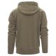 BLUZA NA ZAMEK Z KAPTUREM DALLAS+ - ZIELONY WOJSKOWY