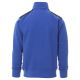 BLUZA NA ZAMEK Z KAPTUREM WORK 2.0 - KRÓLEWSKI NIEBIESKI